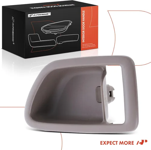 Miniatura 8 de A-Premium Manija para puerta interior del lado del conductor delantera o trasera izquierda compatible con Toyota Tundra 2004-2006 Crew Cab, Sequoia