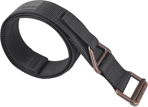 Miniatura 4 de Seibertron Hombres Utility TDU 1.75 pulgadas Nylon Tactical CQB/Rigger's Militar Combat Duty Cinturón Hebilla de Metal Negro