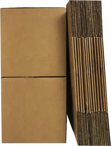 Miniatura 4 de Amazon Basics Cajas de cartón para mudanzas, paquete de 15, pequeñas, marrones, 16 x 10 x 10 pulgadas Para embalaje y envío