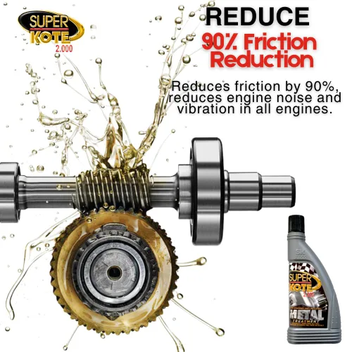Miniatura 6 de Tratamiento de motor Superkote 2000, tratamiento de metal, súper lubricante, resistente, antifricción, tratamiento de metales del motor, lubricante