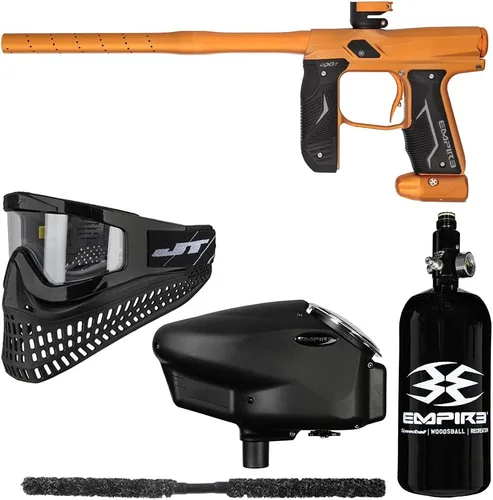Miniatura 15 de Action Village Empire Axe 2.0 Super Kit de paquete de pistola de paintball Azul polvo/Negro polvo