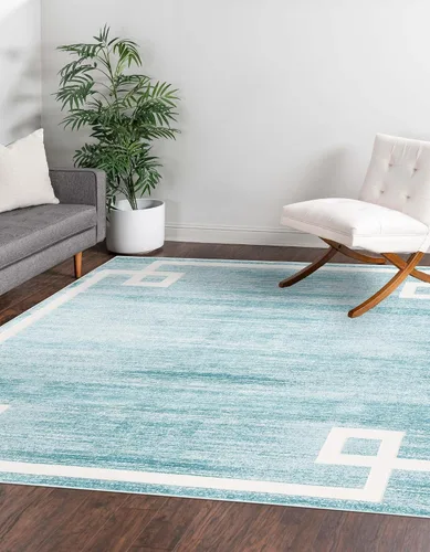 Miniatura 37 de Unique Loom Colección Uptown de Jill Zarin - Alfombra moderna con textura de estilo griego, color beige (1.25 x 1.85 m)