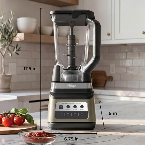 Miniatura 9 de Ninja Professional Plus DUO Blender Premier Ice Crush, Smoothie, Nutrient Extraction, Frozen Drink & Margarita Machine 3 Auto IQ® Presets I