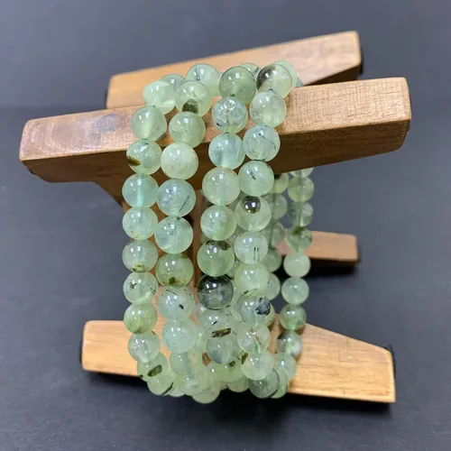 Miniatura 314 de Gem Avenue Handmade Round Bead Stretch Bracelet Unisex Natural Stone Beaded Jewelry for Men & Women, Elastic Wristband for Daily Wear