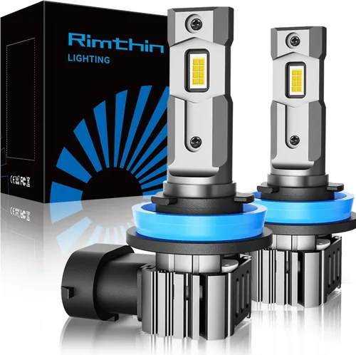 Miniatura 18 de rimthin Bombillas H4, luz antiniebla 9003/HB2, 6000K blanco frío, Plug and Play, IP67, paquete de 2