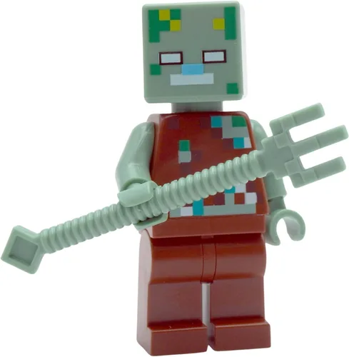 Miniatura 3 de LEGO Minecraft: Aventurero con Ahogado y Axolotl Combo Pack - 6+