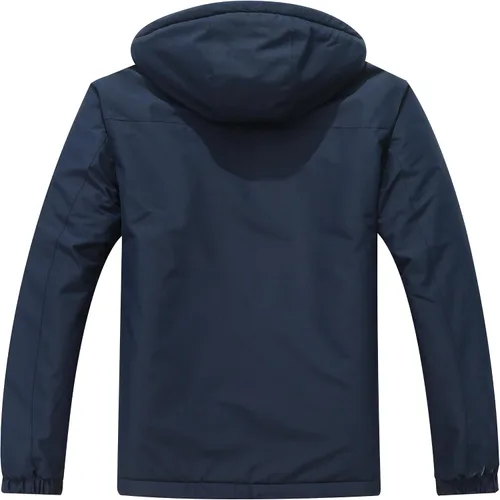 Miniatura 2 de Chaqueta de esquí impermeable y resistente al viento para hombre, abrigo de invierno con múltiples bolsillos, adecuada para el exterior