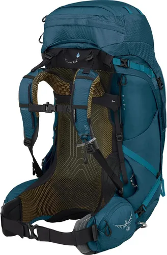 Miniatura 2 de Osprey Atmos AG 65L Mochila de mochilero para hombre, azul venturi, S/M Venturi Azul