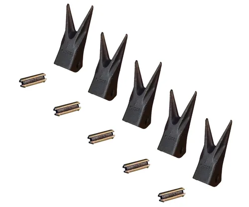 Miniatura 8 de Retroexcavadora/excavadora Twin Tiger Rock Dientes de cucharón con pasadores - 230WTL, 23WTL, 230PN (15)