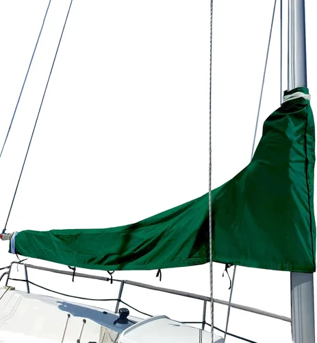 Miniatura 11 de SavvyCraft Cubierta Impermeable de Botavara de Vela Mayor, Cubierta de Vela Mayor para Velero 600D de Servicio Pesado con Protección UV Resistente a