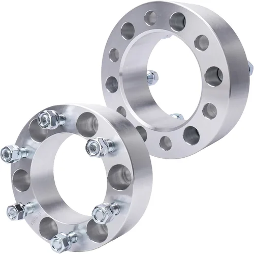 Miniatura 16 de IRONTEK Espaciadores de rueda de 0.157 x 4.000 in, espaciadores forjados reales de 2 pulgadas con orificio de cubo de 2.697 in M12x1.25 pernos aptos