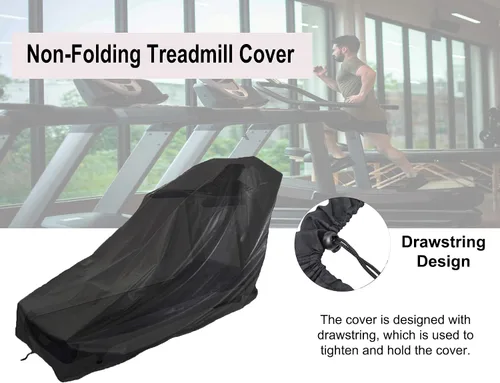 Miniatura 2 de MaWGcowerd Folding Treadmill Cover - Dustproof and Waterproof Oxford Cloth Sunscreen Cover