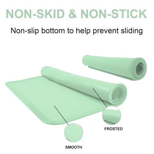 Miniatura 2 de Manteles individuales de silicona para niños, manteles individuales de silicona antideslizantes para niños, manteles individuales portátiles