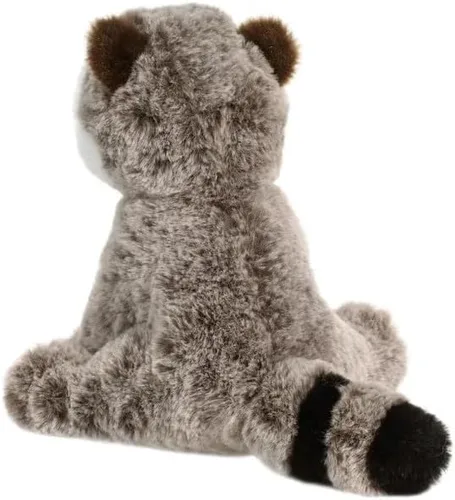 Miniatura 4 de Douglas Mini Rudie Raccoon - Animal de peluche de 7 pulgadas, suave y tierno juguete de mapache del bosque para niños, niños pequeños y amantes