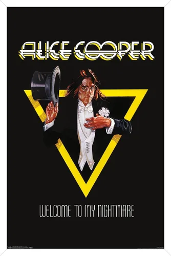 Miniatura 12 de Trends International Alice Cooper - Póster de pared de bienvenida, 14.725 x 22.375 pulgadas, versión enmarcada de madera de granero