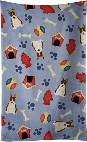 Miniatura 54 de Caroline's Treasures BB2654KTWL Dog House Collection Airedale - Toalla de cocina para invitados, toalla de baño decorativa para cara, té, paño