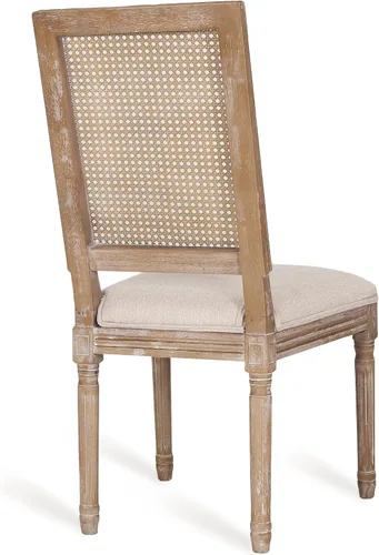 Miniatura 5 de Christopher Knight Home Regina Silla de comedor, madera, beige + natural