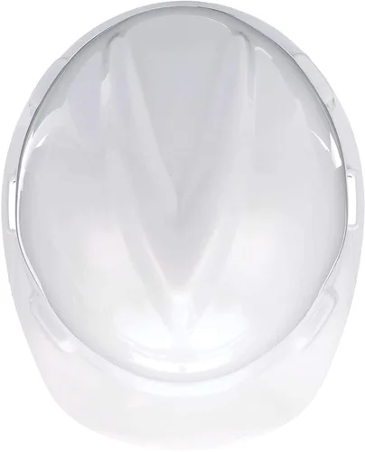 Miniatura 7 de MSA 475358 V-Gard - Casco de seguridad estilo gorra, con suspensión de trinquete Fas-Trac III, carcasa de polietileno, protección contra impactos