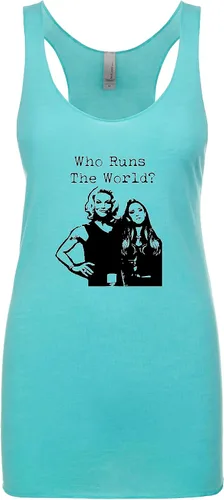 Miniatura 19 de Women's Graphic Racerback Tank Top, Gift for Her, Shirts with Sayings