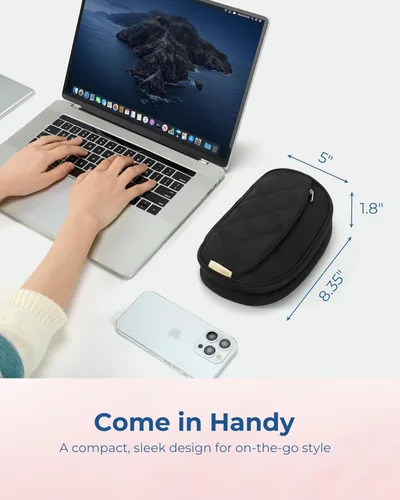 Miniatura 6 de BAGSMART Bolsa Organizadora de Cables para Viaje, S, Hinchado