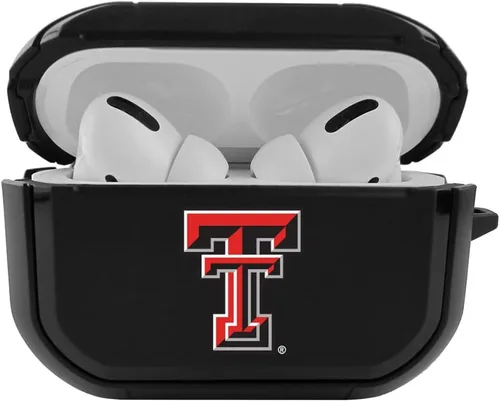 Miniatura 13 de Funda negra duradera para Apple AirPods Pro (1ª/2ª generación) con mosquetón - Alabama Crimson Tide