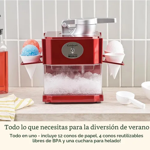 Miniatura 5 de Cuisinart Máquina para Hacer Conos de Nieve SCM-10P1