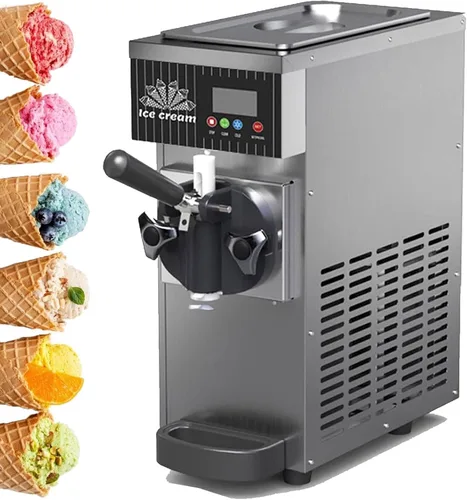 Miniatura 7 de Commercial Ice Cream Maker for Home, Countertop Ice Cream Maker 2.5L/3.5L Capacity, with Auto Clean Function Produces 80-100 Sticks Per Hour
