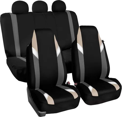 Miniatura 12 de FH Group Tres filas de 7 plazas, fundas de asiento de automóviles modernistas de alta calidad que se adaptan a la mayoría de automóviles, camiones
