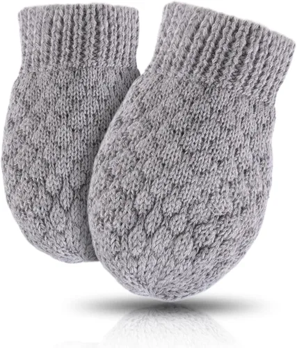 Miniatura 52 de Guantes de punto para bebés, niños y niñas, guantes de invierno para recién nacidos, guantes de 0 a 3 años