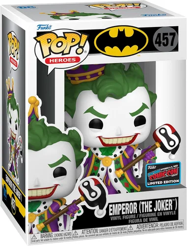 Miniatura 2 de DC Comics - Funko Pop! Emperor Joker NYCC 2022 Exclusivo de Estados Unidos #457 Vinilo 67034