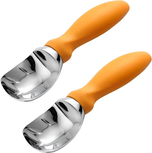 Miniatura 32 de Spring Chef - Cuchara para helado resistente con mango cómodo - Cuchara profesional para helado para gelato, sorbete, masa de galletas, melón, yogur