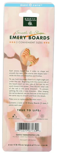 Miniatura 2 de Earth Therapeutics Tablas de esmeril lisas y formadas, 15