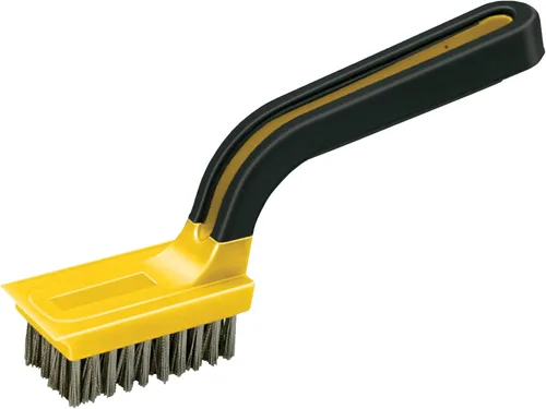 ALLWAY SB2 Cepillo pelacables de acero inoxidable de agarre suave y asa ancha