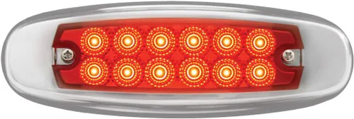 Miniatura 4 de GG Grand General 76441 Luz ámbar/transparente (Ultra Thin Spyder 12LED Dual Function con borde SS)