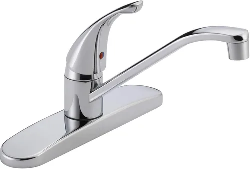 Peerless Grifo de fregadero de cocina con mango único, cromado P110LF
