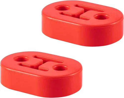 Miniatura 11 de Percha de escape de goma BFXM, perchas de silenciador de goma. Soporte de buje aislador de goma, montajes de escape de goma con 2 agujeros de 0.47