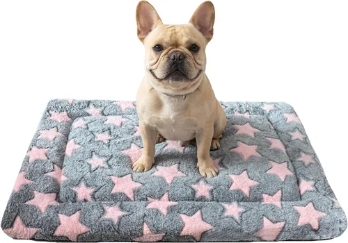 Miniatura 44 de Tapete de Cama para Perro - Tapetes de Cama Reversibles para Jaula de Perro, Suave y Transpirable, Almohadilla para Perrera, Cama de Jaula Duradera