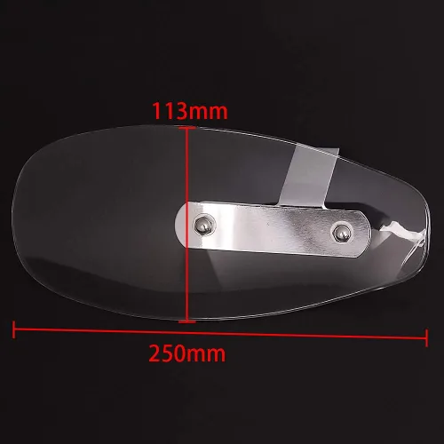 Miniatura 5 de Deflectores de parabrisas para Honda Suzuki Yamaha BMW Harley