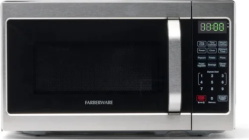 Miniatura 5 de Farberware Microondas para encimera de 700 vatios y microondas de encimera de 700 vatios, 0.7 pies cúbicos - Horno microondas con iluminación LED
