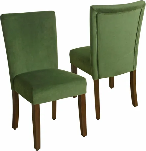 Miniatura 21 de HomePop Parsons - Silla de comedor, color gris (juego de 2)