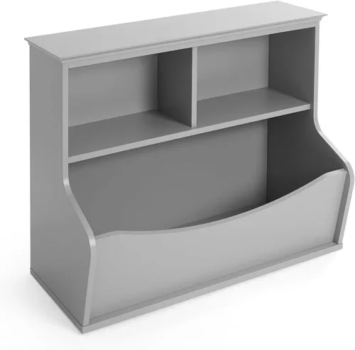 Miniatura 3 de CAPHAUS Cubby multifuncional para libros y juguetes para niños, organizador de estantes abiertos para guardería, sala de juegos, armario, estantería