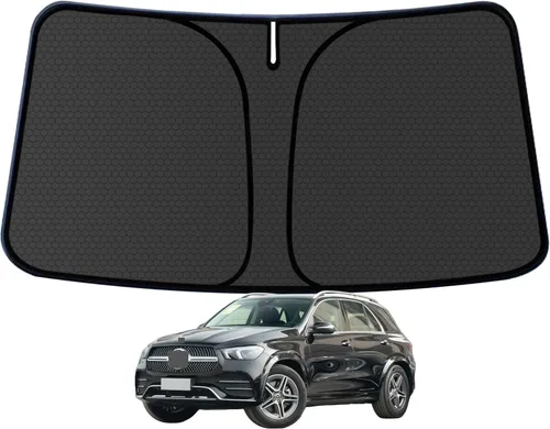 Miniatura 114 de Civic - Parasol para parabrisas Honda Civic 2022-2024 2025 (no para Honda 2022 Sport), visera frontal gruesa plegable 1:1, mantiene tu automóvil más