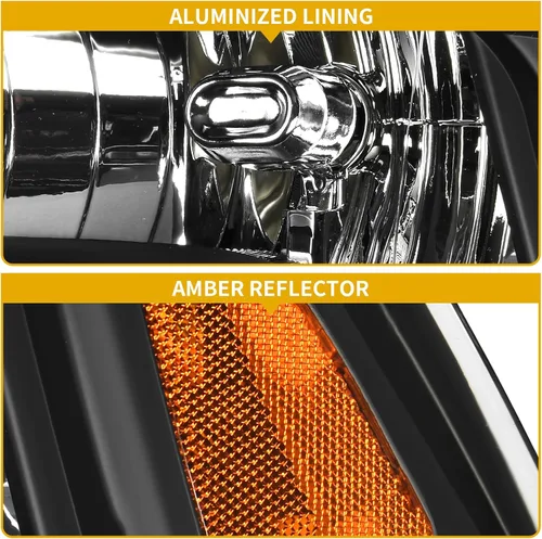 Miniatura 6 de DWVO: Juego de faros delanteros LED DRL Switchback compatible con Dodge Ram 1500 modelo 2009 a 2018/Dodge Ram 2500 3500 modelo 10 a 18/Ram 1500