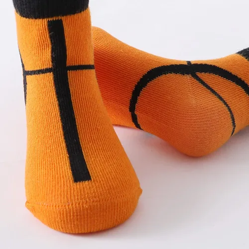 Miniatura 5 de Calcetines para bebé, béisbol, baloncesto, fútbol, fútbol, niños y niñas, con temática deportiva, para recién nacidos, Fútbol