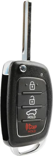 USARemote Llavero abatible para Hyundai Santa Fe 2013-2015 con control remoto de entrada sin llave (95430-4Z100, TQ8-RKE-3F04)
