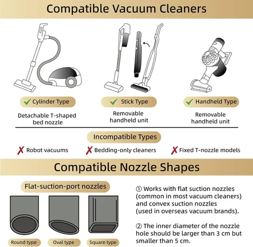 Miniatura 8 de TAILI Paquete de 8 bolsas de almacenamiento al vacío, bolsas de ahorro de espacio (3 Jumbo + 5 medianas), bolsas selladas al vacío para ropa, ropa