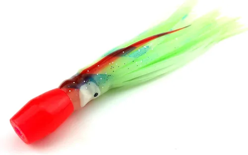 Miniatura 15 de Lobo Lures Micro-Typhoon UV 5 "Mahi Tuna Ahi Señuelo Trolling Señuelo Big Game Azul Lumo Glow