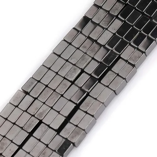 Miniatura 39 de HAAMIIQII 35 piezas de cuentas de gema suelta de hematita negra natural de 12 mm en forma circular, cuentas de piedra espaciadora para hacer