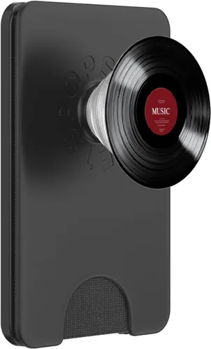 Miniatura 8 de Red Vinyl Record Player Vinyl Collector Retro Music Lover PopSockets Adhesive PopGrip