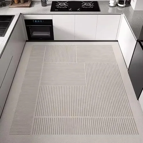 Miniatura 14 de Tapete de cocina, antideslizante, tapete de escritorio cómodo de pie, impermeable, antideslizante, alfombras de cocina absorbentes para cocina